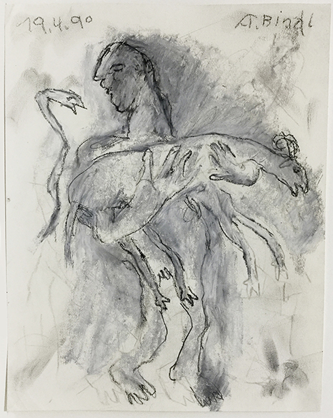 Andreas Bindl, Mann, Tier, Schlange