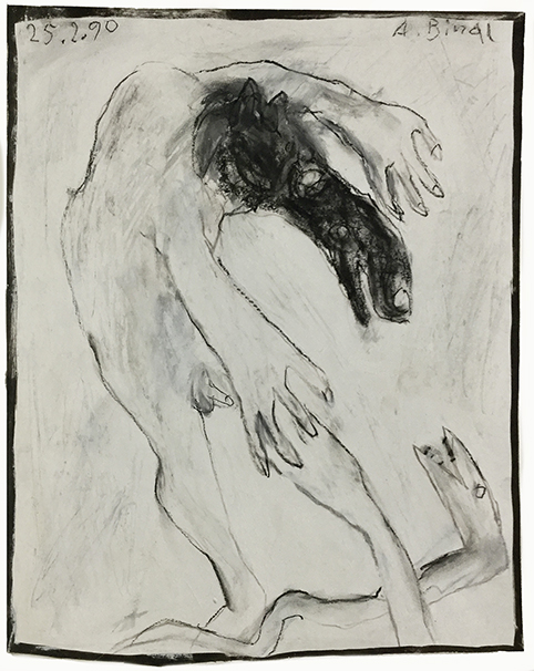 Andreas Bindl, Mann mit Tierkopf