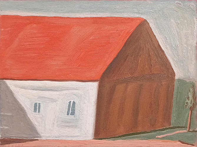 Drexler: Rotes Dach und B�umchen