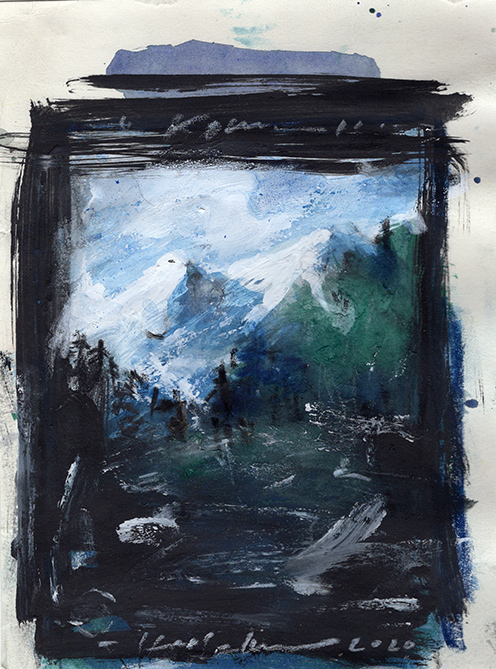 Heckelmann: Ausblick-Berge