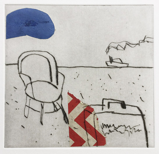 Bitter Koffer und Meer