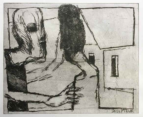 Helmut Rieger, Skulpeur