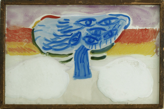 Ranebach Baum &uuml;ber Wolken