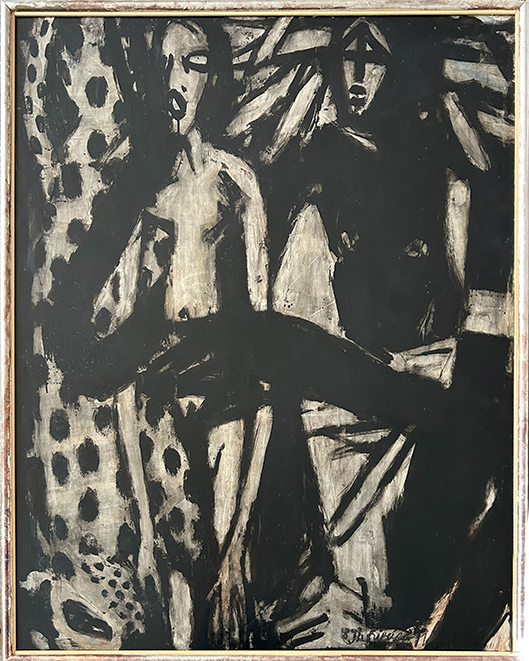 Helmut Rieger,  Eros und der Tod: Adam und Eva