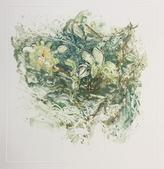 Berger, Yves, In the orchard, last flowers