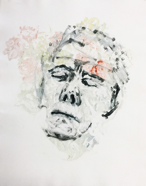 Berger, Yves, Eyes shut